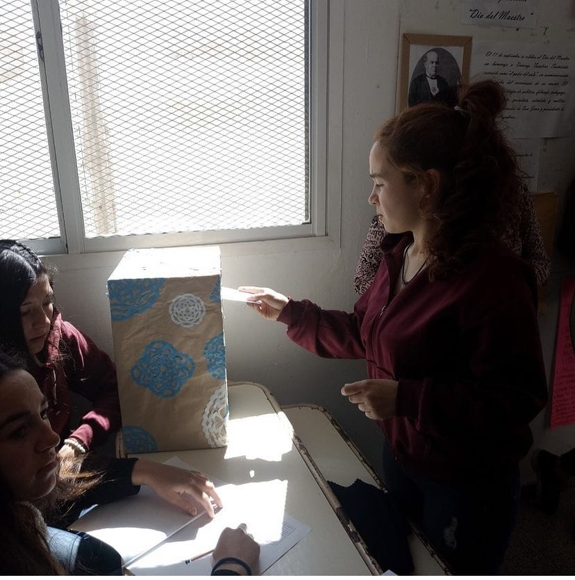 Votaciones para Centro de Estudiantes en Anexo 3061 - Fulton